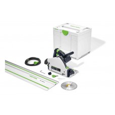 Festool TS 55 FEBQ-Plus-FS iegremdējams ripzāģis + vadotne